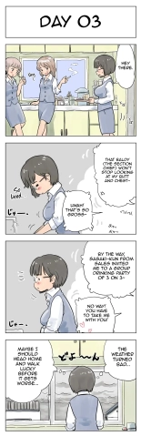 100-Nichigo Ni Aiken To Sex Suru Jimi Kyonyuu Megane-Chan : página 4