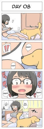 100-Nichigo Ni Aiken To Sex Suru Jimi Kyonyuu Megane-Chan : página 9