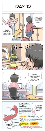 100-Nichigo Ni Aiken To Sex Suru Jimi Kyonyuu Megane-Chan : página 13