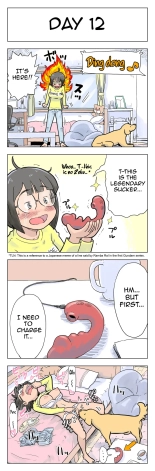 100-Nichigo Ni Aiken To Sex Suru Jimi Kyonyuu Megane-Chan : página 14