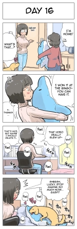 100-Nichigo Ni Aiken To Sex Suru Jimi Kyonyuu Megane-Chan : página 17
