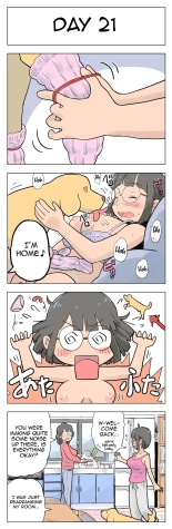 100-Nichigo Ni Aiken To Sex Suru Jimi Kyonyuu Megane-Chan : página 22