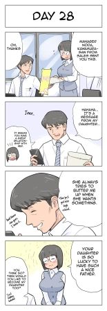 100-Nichigo Ni Aiken To Sex Suru Jimi Kyonyuu Megane-Chan : página 29