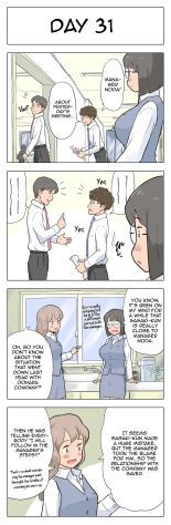 100-Nichigo Ni Aiken To Sex Suru Jimi Kyonyuu Megane-Chan : página 32