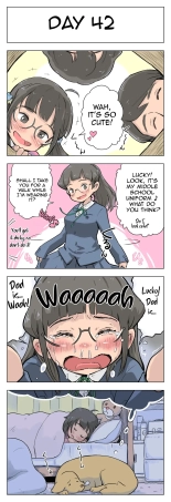 100-Nichigo Ni Aiken To Sex Suru Jimi Kyonyuu Megane-Chan : página 43