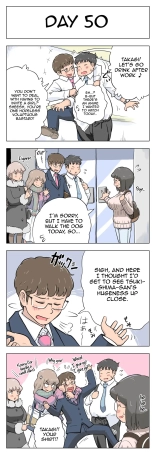 100-Nichigo Ni Aiken To Sex Suru Jimi Kyonyuu Megane-Chan : página 51