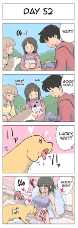 100-Nichigo Ni Aiken To Sex Suru Jimi Kyonyuu Megane-Chan : página 53