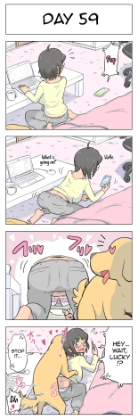 100-Nichigo Ni Aiken To Sex Suru Jimi Kyonyuu Megane-Chan : página 60