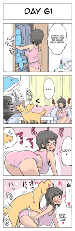 100-Nichigo Ni Aiken To Sex Suru Jimi Kyonyuu Megane-Chan : página 62