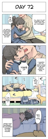100-Nichigo Ni Aiken To Sex Suru Jimi Kyonyuu Megane-Chan : página 73