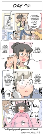 100-Nichigo Ni Aiken To Sex Suru Jimi Kyonyuu Megane-Chan : página 95