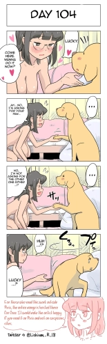 100-Nichigo Ni Aiken To Sex Suru Jimi Kyonyuu Megane-Chan : página 105