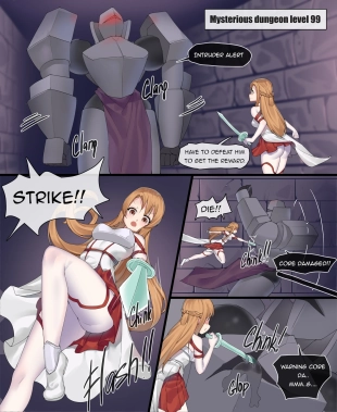 hentai Asuna's Defeat