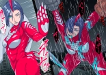 Atoraruksu Reiza~ Shin Hiroin VS Mesu Kaijū~ Kūru Kyodai Reddo Hiroin Kuyūruku-teki Haiboku! Mesu Kaijū ni Nugarare Kōsoku sa rete Muyō de Etchi na Shūtai o Sarashi Haiboku suru… Ōkina Onēsan Dai Pinchi! : página 7