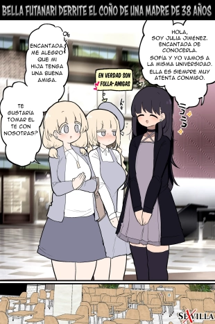 hentai BELLA FUTANARI DERRITE EL COÑO DE UNA MADRE