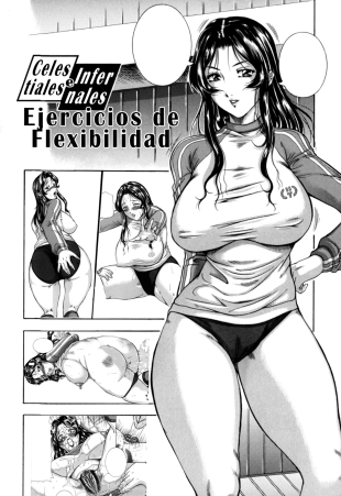 hentai Celestiales e Infernales ejercicios de flexibilidad