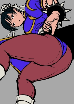 hentai Chun-Li VS Ken Masters #1-2