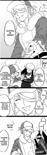 Comics cortos Volokari- Pokemon LEGENDS Arceus- Volo x Akari  1 : página 7