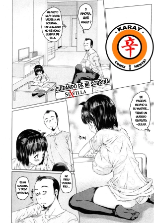 hentai CUIDANDO A MI SOBRINA 1 y 2