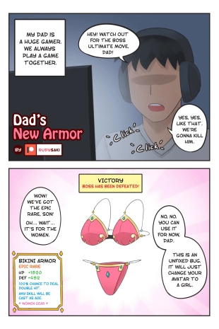 hentai Dad's New Armor
