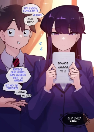 hentai El Nuevo Amigo de Komi-san