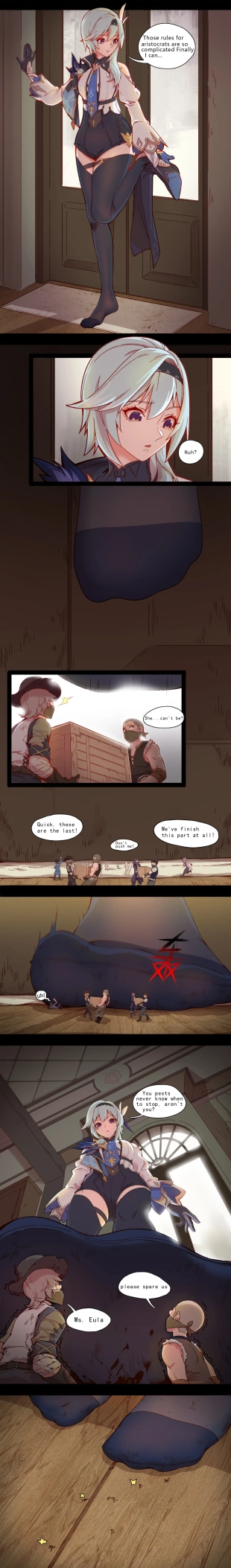 hentai Eula's Superior Brutality