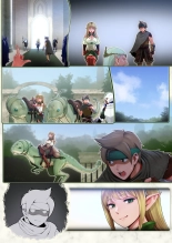 Fel to Mana no Mori -Taieki de Tairyoku Kaifuku sasetekureru Bakunyuu Healer Elf- : página 71