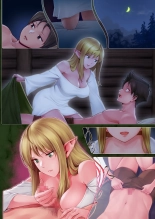 Fel to Mana no Mori -Taieki de Tairyoku Kaifuku sasetekureru Bakunyuu Healer Elf- : página 95