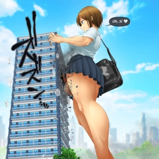 hentai Futanari Giantess 1-2