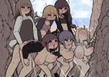 Chicas son folladas por Lindas Futanaris en un Nanpa Reverso : página 8