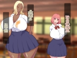 Futanari Kuro Gal Futanari Couple o Otosu : página 12