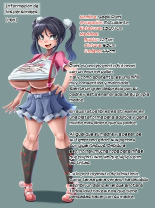 hentai Futanari Musume no Dekashiri Mama NTR Nikki - El diario de NTR de una Futanari y su voluptuosa Madre