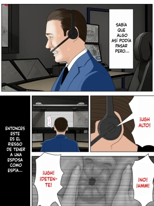 hentai Hitozuma Spy to Mafia no Musuko 1 ~Kuro Gal Keisatsukan Hen~