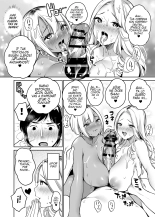 ¡Incluso los chicos sombríos quieren follar Gyarus! ~El resultado de mis esfuerzos por mostrar mi enorme polla~ : página 22