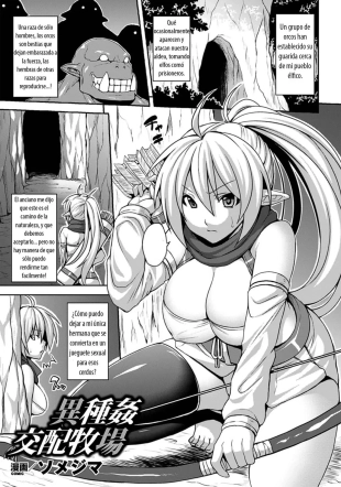 hentai Criadero Interracial de Violacion elfica