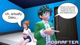 hentai IzuOcha Bathroom Bonding