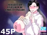 Pervertida Colegiala de Cabello Oscuro. : página 1
