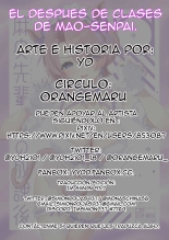 Mao Senpai no Houkago - El Después de Clases de Mao Senpai : página 31