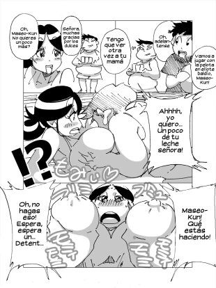 hentai Maseo no Takurami -Omae no Kaa-chan, Umasou da na-
