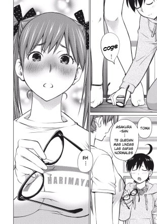hentai Chica de gafas y corazon puro