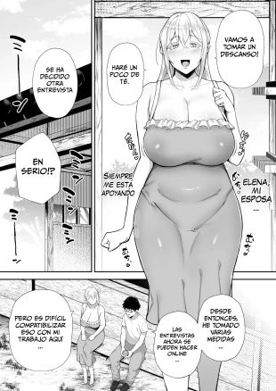 hentai Netorareta Bakunyuu Blonde Zuma Elena 02