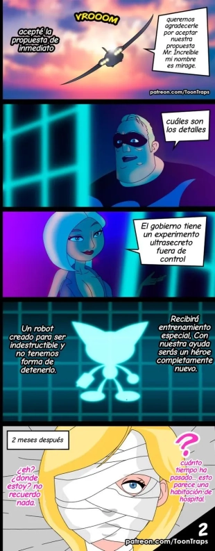 hentai New Hero - Los Increíbles Gender Bender - Español