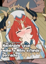 Nilou ni Warui Koto o Suru Hanashi - Haciéndole cosas malas a Nilou estando borracha : página 1