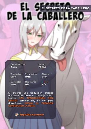 hentai El secreto de la caballero