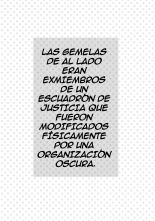 Otonari no Futago wa Yami Soshiki ni Nikutai Kaizou Sareta Moto Seigi Sentai Member Deshita?Las Gemelas de al Lado Eran Exmiembros de un Escuadrón de Justicia que Fueron Modificados Físicamente por Una Organización Oscura : página 4