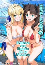Saber-san espera ser ligada en la Piscina : página 1