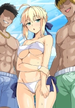 Saber-san espera ser ligada en la Piscina : página 64