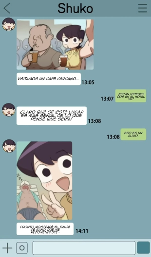 hentai komi-san wa komyushou desu.