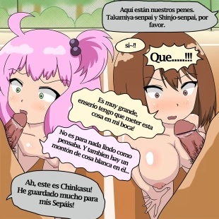 hentai Teekyuu, el castigo de Kanae Shinjō & Nasuno Takamiya