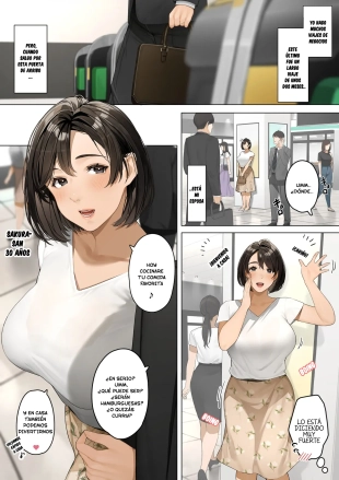 hentai The day I returned from a business trip... Sakura-san